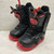 Used Burton YTH ZIPLINE BOA Boys Snowboard Boots Black And Red Junior 06 11855-S000198095 View 1