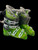 Used Nordica SUPERCHARGER Mens DH Ski Boot Neon Green 260 MP - M08 - W09 11735-S000357664 View 4