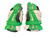 Used Nike VAPOR ELITE Lacrosse Gloves Mens Green 13" 11814-S000388298 View 1