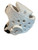 Used Martial Arts Head Gear White View 2