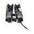 Used CRAZY SK8 ADJ 3-6 Senior Roller Quad Skates Black Adjustable 11708-S000189398 View 1