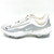 Used Nike ALPH HURACHE ELITE 4 LOW BB/SB Cleats White And Grey Senior 7 11805-S000073954 View 2
