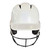 Used Marucci SOFTBALL HELMET Batting Helmet w/Mask White One Size 11820-S000051521 View 1