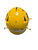 Used Riddell SPEEDFLEX FB Helmet Yellow XS 11307-S000262701 View 3