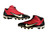 Used Nike ALPHA SHARK Adult FB Cleats White/Black/Red Senior 10 11873-C000230848 View 1