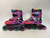 Used RollerDerby QUAD/ROLLERBLADE SZ 3-6 Junior Rec Fitness Skates Purple Adjustable 11895-S000023063 View 2