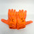 Used Under Armour F9 NITRO FB Gloves Orange LG 11805-S000074164 View 3