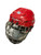 Used Bauer HYPERLITE COMBO Helmet Cage Combo Red S/M 11837-S000353205 View 2