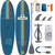 New Retrospec Weekender 2 Inflatable Stand Up Paddle Board Navy Zion- 10'6 View 1