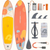 New Retrospec Weekender 2 Inflatable Stand Up Paddle Board Coral Foam- 10'6 View 1