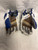 Used Under Armour GLOVES Lacrosse Gloves Mens Royal Blue LG 11774-S000086463 View 2