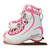 Used Riedell SOAR - 2 Girls Softboot Skate Pink And White Junior 02 11166-S000128590 View 1