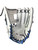 Used 44 PRO NEW BB/SB Glove RH Throw Royal Blue 12 1/4" 11885-S000195894 View 2