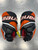 Used Bauer VAPOR 3X Junior Gloves Black And Orange 12" 11945-S000247477 View 1