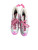 Used Starglide Girls Figure Skates Pink Junior Size 2, pair top view View 2