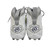Used Nike HUARACHE 7 Lacrosse Cleats White Men's 12 11506-S000296552 View 5