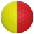New Srixon Q-Star Tour Divide Golf Balls Brite Red/Yellow- Dozen 11218-35C10345407 View 2