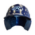 Used Rawlings BASEBALL HELMET SMALL Batting Helmet No Mask Navy Blue SM View 3