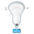 New Delta Lax Head w/Hero 3.0 Wht 11855-ECD301121 View 1