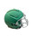 Used Schutt F7 2.0 COLLGIATE FB Helmet Green LG 11768-S000232435 View 3