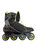 Used Rollerblade ZETRABLADE ELITE SZ 12 BLK/VOLT Senior Rec Fitness Skates Black Senior 12 11842-S000226685 View 1