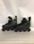 Used Tour CODE 9 Senior Roller Quad Skates Black Senior 8 11900-S000018715 View 1