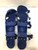 Used Schutt SLG-10D Catchers Leg Guards Royal Blue Intermed 11668-S000116126 View 2