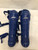 Used Schutt SLG-10D Catchers Leg Guards Royal Blue Intermed 11668-S000116126 View 1