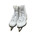Used CCM GOLD MEDAL WomensFigure Skate White Senior 8 11512-S000232669 View 2