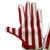 Used Adidas RECEIVER GLOVES FB Gloves Red Senior 11484-S000297566 View 3