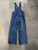 Used Lands End Snow Bibs Y Navy Blue LG 11614-S000230148 View 2