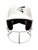 Used Easton SCREAMIN E Batting Helmet w/Mask White SM 11866-S000033013 View 1