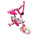 Used Huffy SEASTAR Training Wheel Bike Girls Pink 12" 11712-S000257582 View 1