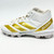 Used Adidas ADIZERO IMPACT 2 Adult FB Cleats White And Yellow Senior 7.5 11805-S000074647 View 2