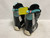 Used Salomon F20 Womens Snowboard Boots Black And White Senior 6.5 11855-S000198784 View 4