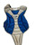 Used Easton CHEST PROTECTOR YTH 13 Catchers Chest Protector Grey And Royal Blue Youth View 1