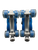 Used METROROLLER QUAD SKATES JNR 1-4 Junior Roller Quad Skates Royal Blue Adjustable 11843-S000021250 View 3