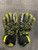 Used Reusch PURE CONTACT 3 GOALIE GLOVES Soccer Goalie Gloves Black And Yellow 11 11614-S000230357 View 2