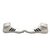 Used Adidas Wrestling Shoes White Senior 9.5 View 4
