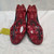 Used Adidas Adult FB Cleats Black And Red Senior 10 11651-S000411326 View 3