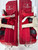 Used True HZRDUS 7X4 Goalie Leg Pads Inter Red And White 31" (new= $750) 11891-S000314394 View 2