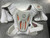 Used Warrior BURN Lacrosse Shoulder Pads White SM 11497-S000155250 View 1
