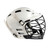 Used Cascade CPV Lacrosse Helmet White S/M 11506-S000296930 View 3