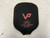 Used Vatic Pro V-SOL Power Pickleball Paddle Black And Red 11855-S000198937 View 5