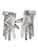 Football receiver gloves View 1