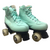 Used QUAD SKATES TEAL Senior Roller Quad Skates Teal Senior 6.5 View 1
