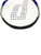 Used Prince EQUALIZER Adult Tennis Racquet Navy Blue 4 3/8" 11613-S000176790 View 3