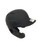 Used Rawlings BLACK HELMET W MASK Batting Helmet w/Mask Black MD 11347-S000263527 View 2
