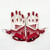 Used Adidas ADIZERO YOUTH FB Gloves White And Red LG 11805-S000075013 View 2