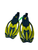 Used Body Glove Stretch Swim Fins / Snorkel Fins Yellow MD 5.5 - 8 11731-S000158969 View 3
